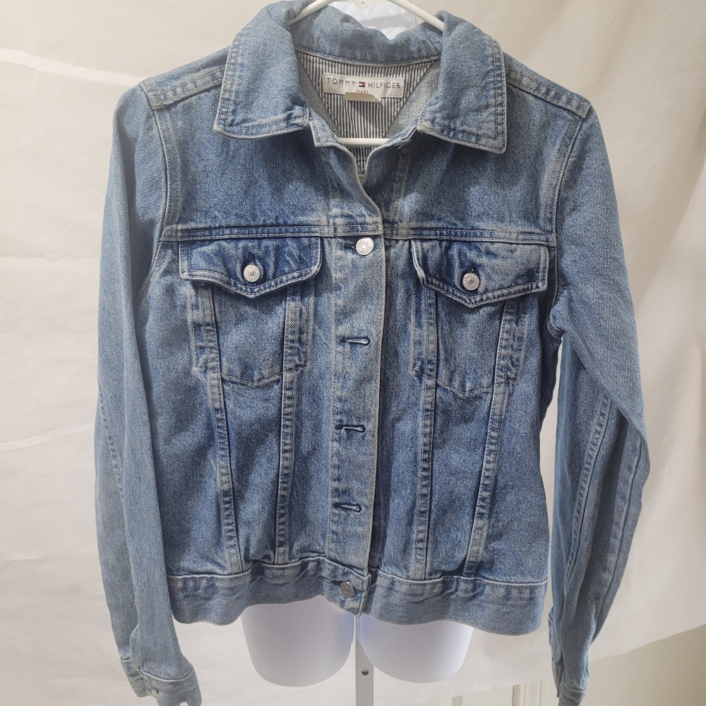 Tommy Hilfiger Women's Blue Denim Jacket